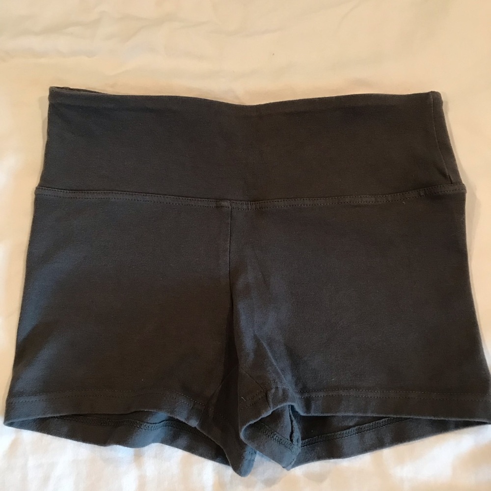 Balera Black Dance Bootie Shorts - Child Large